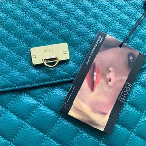 BODHI Bags - BODHI iPad Purse NWT Emerald Color Gold Chain BODHI Bags - BODHI iPad Purse NWT Emerald Color Gold Chain